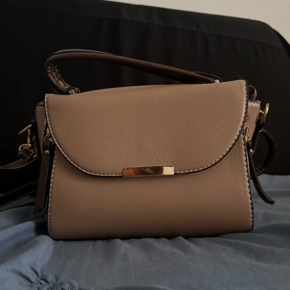 Vintage Simple Contrast Color Crossbody For Women,